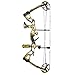 iGlow 40-70 lbs God's Country Late Season Camouflage Camo Archery Hunting Compound Bow with Premium Kit lb Crossbow