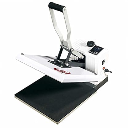 USCutter New 15" x 15" Volcano Digital Clamshell Heat Press with Optional Mug Press Attachment - Image 7