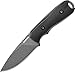 Schrade SCHF55 Frontier 7.6in High Carbon Steel Fixed Blade Knife with 3.6in Drop Point Blade and Grivory Handle for Outdoor Survival, Camping and EDC