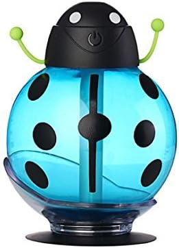 Swizze Beatles Cool Mist Humidifier, 260ml Home Car Aroma Ultrasonic USB Portable Air Diffuser Purifier Atomizer with LED Light, ,Cartoon Design Creative (Blue)