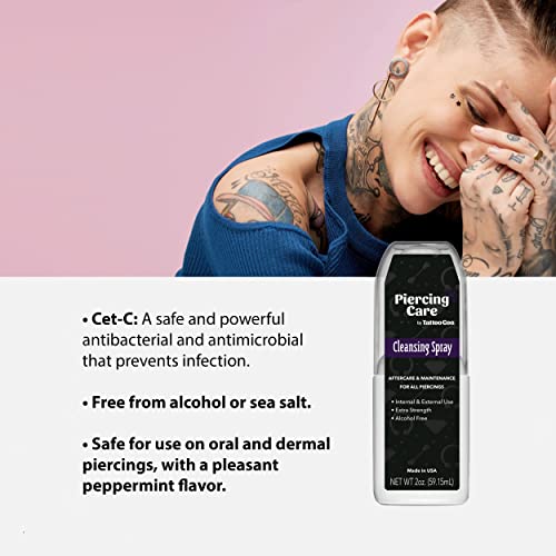 Piercing Care Kit by Tattoo Goo Complete Kit Includes Antimicrobial