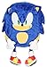 FAB Starpoint Sonic The Hedgehog Plush Full Body Blue Backpack