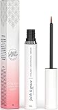 Faith & Grace Eyelash Growth Serum [Made in USA] Grow Longer, Fuller, Thicker Eyelashes Naturally- Rapid Lash Serum Nourishes & Restores Damaged Lashes - The Best Lash Growth Treatment (5ml)