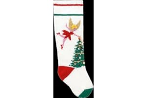 GOOGLEHEIMS CHRISTMAS STOCKING KITS Googleheims Christmas Stocking Kit for Knitting Christmas Fairy (Blonde or Brunette)