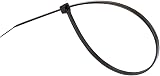 Gocableties Black Cable Ties 300mm x 3.6mm Pack of 100 Nylon Zip Ties view 3