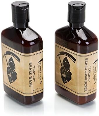 The Blades Grim – Cinder Beard Care Kit (Wash & Conditioner, 8.45oz)