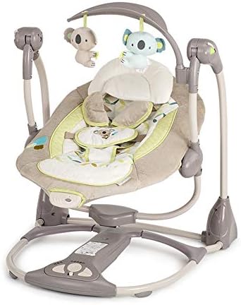 Bǎby Rocking Chair, Electric Cradle Chair, One-armed Intelligent Swing Music Chair, Automatic Swing, Healthy And Comfortable Chair (Color : Yellow, Size : 67x59cm)