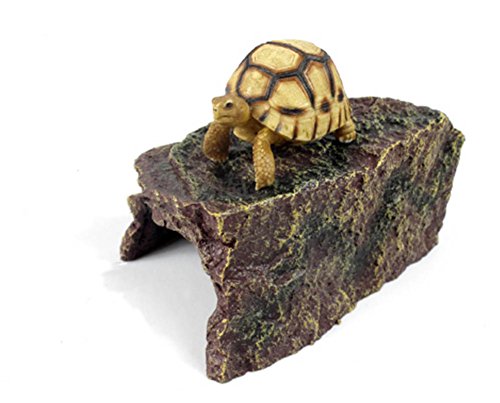 image for MM PET SUPPLIES World 9.99 Mall Reptile Rock Hide Cave Reptile Rock Hi
