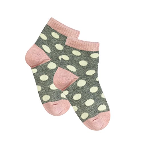 Wrapables 3 Pair Fun Polka Dot Socks for Toddler