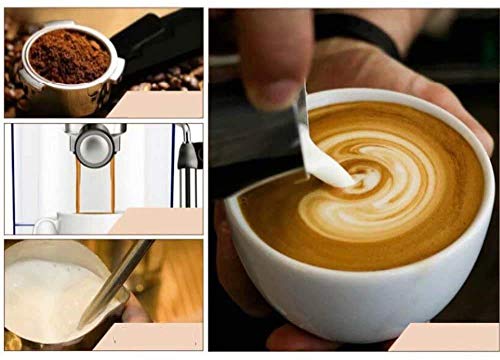 HaoLi Kaffeemaschine Hochdruckdampf Milchschaum 850W, 1L – Bild 6