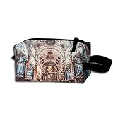 Travel Makeup Bag Case for Women Aisle Altar Arch