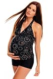 Attractive WomenÂ´s Maternity Pregnancy Tankini,two pieces (1074H-W300-f3289)