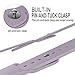 top4cus Apple Watch Band 38mm Soft Silicone Replacement Sport Strap iWatch Band for Apple Watch 38mm Model - Small/Medium - Lavender