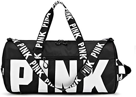 Gym Bag - Lightweight Duffle Bag Sports Bag Overnight Travel Holdall Bag Weekend Travel Bag for Girls,Women,Men