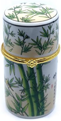 Terya Toothpick holder Ceramic Portable Toothpick Holder Dispenser Pocket Toothpick Holder (C)