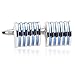 Digabi Classic Blue Stripe Cufflinks for Men Wedding Business Shirts Cuff Link Set