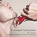 Electric Razor for Men 5 in 1 Grooming Kit Beard Trimmer Nose Hair Trimmer Facial Cleaning Cordless Waterproof USB Charging
