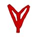 DISCOBALL Mankini Thong, Adjustable Men's Borat Style V Sling Stretch Sexy Underwear Suspender Bodysuit Strap Thongs Bodysuit