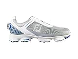 FootJoy HyperFlex White/Blue/Grey Closeout BOA Golf Shoes - 9.5 D(M) US