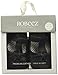 Robeez Girl's Tori T-Strap Shoe, Black, 6-9 months M US Infant