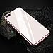 RANVOO iPhone 8 Plus Case, iPhone 7 Plus Case, Ultra Slim Thin Clear Soft Case with Premium Flexible Chrome Bumper and Transparent TPU Back Plate Gel Cover, iPhone 8 Plus / 7 Plus (Crystal Rose Gold)