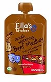 Ella's Kitchen, Mouth Watering Beef Medley, 4.5 Ounce (Pack of 7)