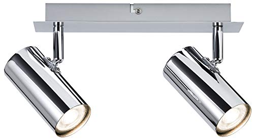 Paulmann 66694 spotlight Zylo max 2x10W GU10 chroom 230V metaal 666.94 plafondlamp lamp LED plafondlamp plafondlamp - Afbeelding 3