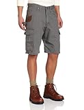 Wrangler RIGGS WORKWEAR Men's Big & Tall Ripstop Ranger Short, Slate, 46
