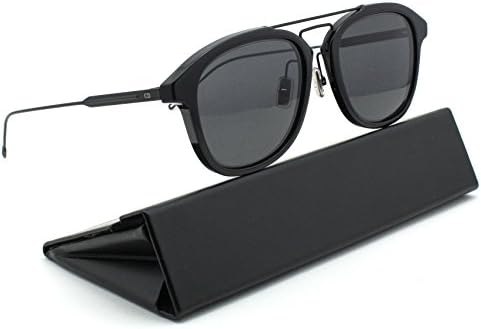 Dior Homme Black Tie 227/S Unisex Sunglasses (Matte Black Frame, Grey Lens 0OEC)