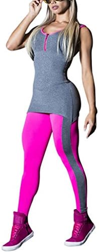 Sleeveless Yoga Jumpsuit Romper 1pcs M Gray