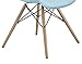 DHP Mid Century Modern Chair, Light Blue