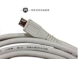 10 Foot Fast Rapid Micro USB Charging Data Cable for Samsung S7 S6 Note 5 4 Motorola LG HTC Phones - Renegade Cases Power Series
