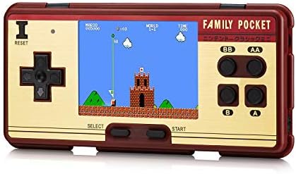 WZNANA Retro Handheld Game Console, Retro classic Video Game Console 3.0 Inch Screen 638 Classic Games ,Can connect to TV play.