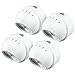 ORKSUN UNL-4 Automatic Dusk-to-Dawn White LED Night Light with Precision Sensor, 4 Piece