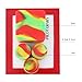 Pilot Diary Wax Carving Kit Large Silicone Jar Containers 37ml (1) + Standard Silicone Jar (3) + Stainless Steel Wax Carving Tool (1) + Nonstick Wax Mat 5.5″ x 4.5″(1) - Red/Green/Yellow