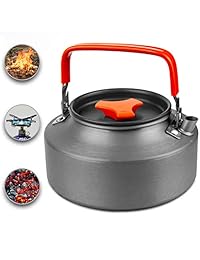 Hervidor de acampada ultraligero de aluminio portá