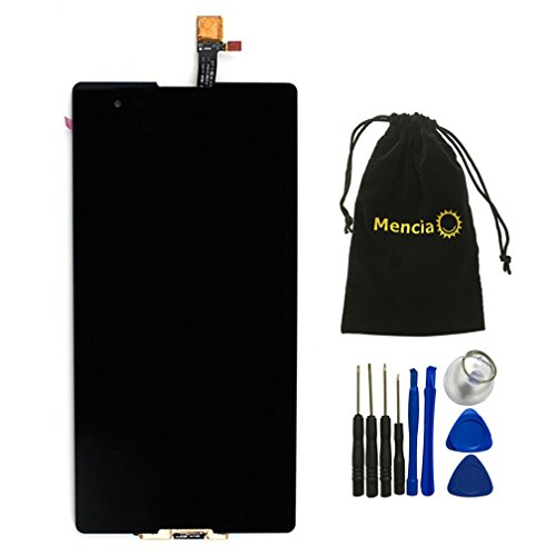 Mencia Replacement Parts Black LCD display Touch Screen Digitizer Assembly for Sony Xperia T2 Ultra D5303 D5306 with free tools