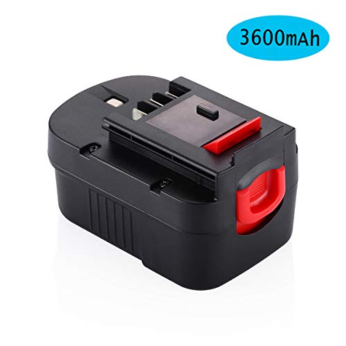 Upgraded Powerextra 14.4V 3600mAh High Capacity HPB14 Battery Compatible with Black & Decker 14.4v HPB14 Firestorm 499936-34 499936-35 FSB14 A14 BD1444L HPD14K-2 CP14KB HP146F2 CDC140AK