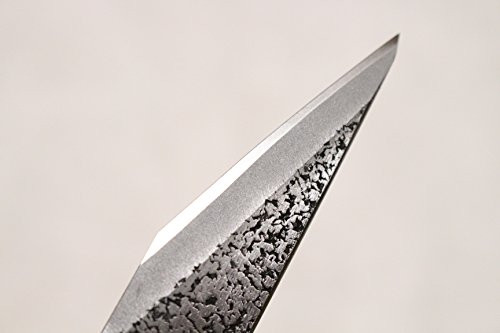 Left Hand Kiridashi Knife Japanese Kogatana Woodworking Fujiwara Yasuki White 2 Steel Blade Width 21mm