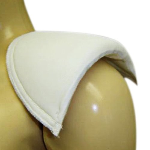 Ann West Hook and Loop Set In Sleeve Shoulder Pads Style SP5003 - Black