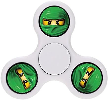 Lego Ninjago Custom kids have fun fidget spinner Finger tip Bearing toy Tri-Hands Spin Stress Reducer