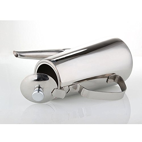 Lautechco Stainless Steel Coffee Hot Water Coffee Pot Espresso Coffee Server (2L)