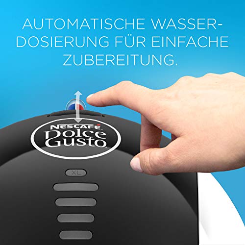 Nescafé Dolce Gusto KP1301 Lumio Kapsel Kaffeemaschine | LED Bedienfeld | 15 bar | Weiß | 1,0 Liter – Bild 3