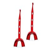 Two Pack (2)! Rawlings Youth (Child) Mouthguard with Strap (Red)