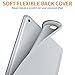 DTTO for iPad Mini 5th Generation Case and iPad Mini 4 Case, Ultra Slim Lightweight Trifold Smart Shell with Soft TPU Back Cover, Auto Sleep/Wake, Space Grey