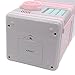 Eflar Code Electronic Money Bank,Mini ATM Coin Saving Banks,Coin Saving Boxes,Toys Gifts Birthday Gifts ATM Bank for Kids - Pink