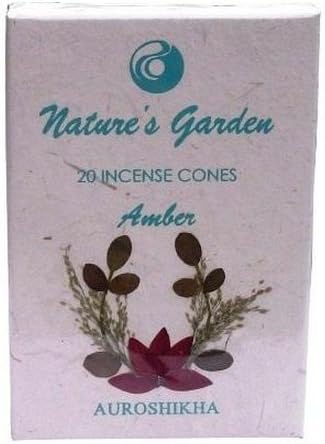 Auroshikha Amber Incense 20 Cones