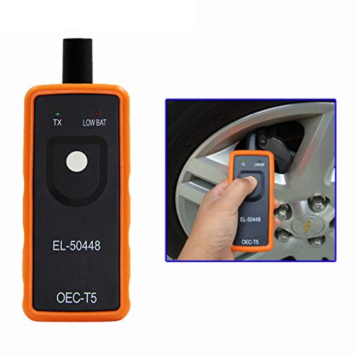 Tuu Tire Pressure Reset System Auto Tire Pressure Sensor EL-50448 TPMS Reset Tool for GM vehicle (Orange)