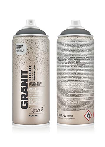 Montana Cans GRANIT EFFECT Spray Paint, 400ml, Grey