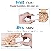 Sweetcube 50 Pcs Makeup Sponges Wedge Latex Free Makeup Sponge Blender for Liquid, Cream,and Powder,Milky-White Cosmetic Sponges -Best Makeup Applicators